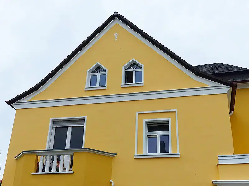Renovierung einer gedämmten Fassade Baujahr 1927, Bild 7 von 8