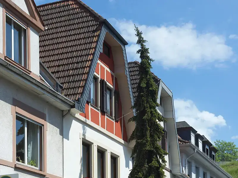 Renovierung einer Fachwerkfassade aus der 1900er Jahrhundertwende, Bild 2 von 6