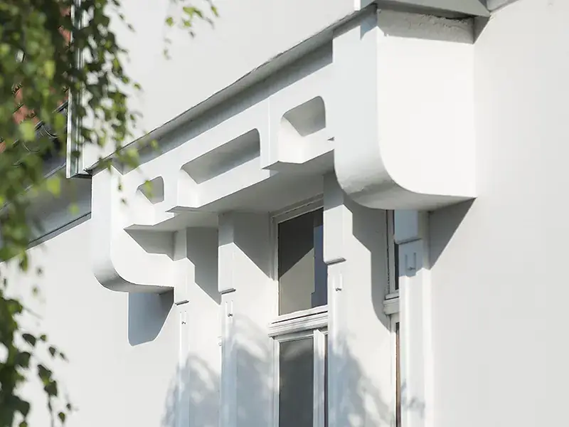 Renovierung einer Jugendstilfassade und eines -erkers, Bild 3 von 6