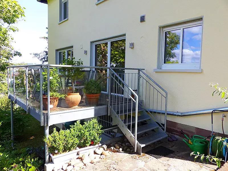 Anstrich einer Fassade, Bild 3 von 6
