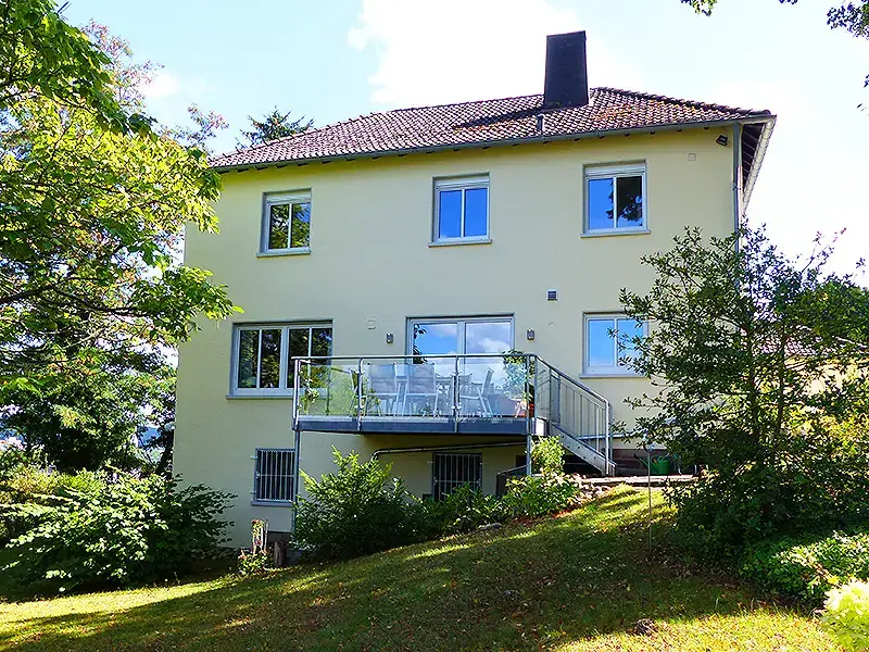 Anstrich einer Fassade, Bild 4 von 6