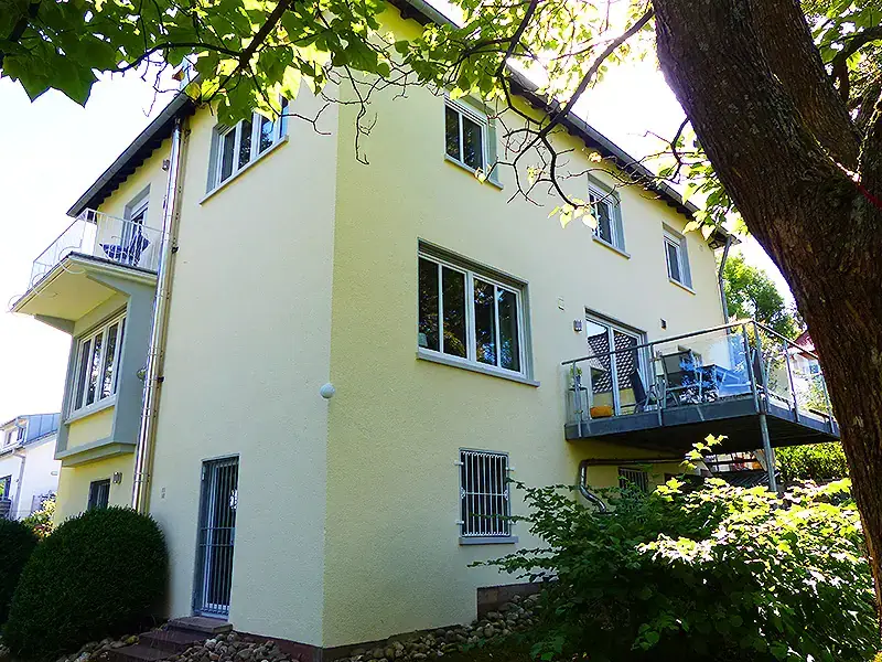 Anstrich einer Fassade, Bild 5 von 6