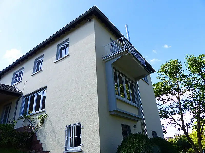Anstrich einer Fassade, Bild 6 von 6