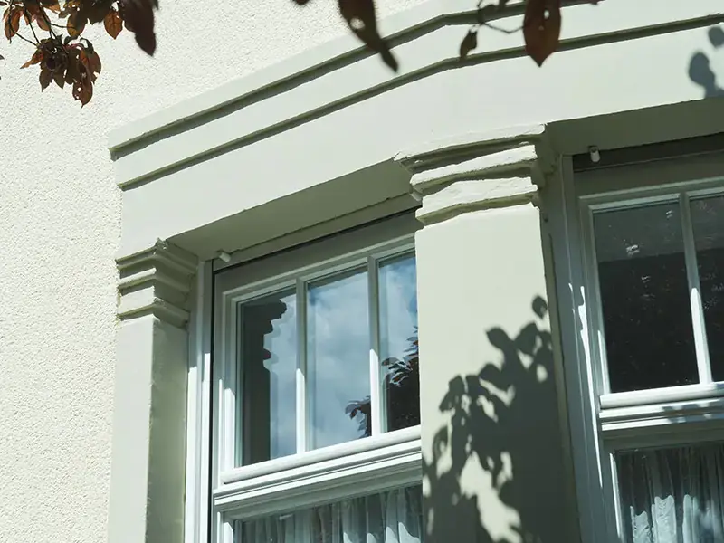Renovierung der Altbaufassade eines Jugendstilhauses, Bild 4 von 5